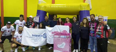 Rotaract Clube de Laranjeiras do Sul Apresenta balanÃ§o da Campanha Ciclo do Bem